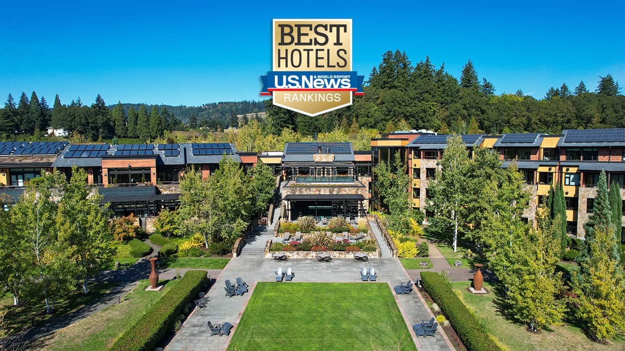 The Allison Wins #1 Best Hotel In Oregon And #173 In U.S.A.
