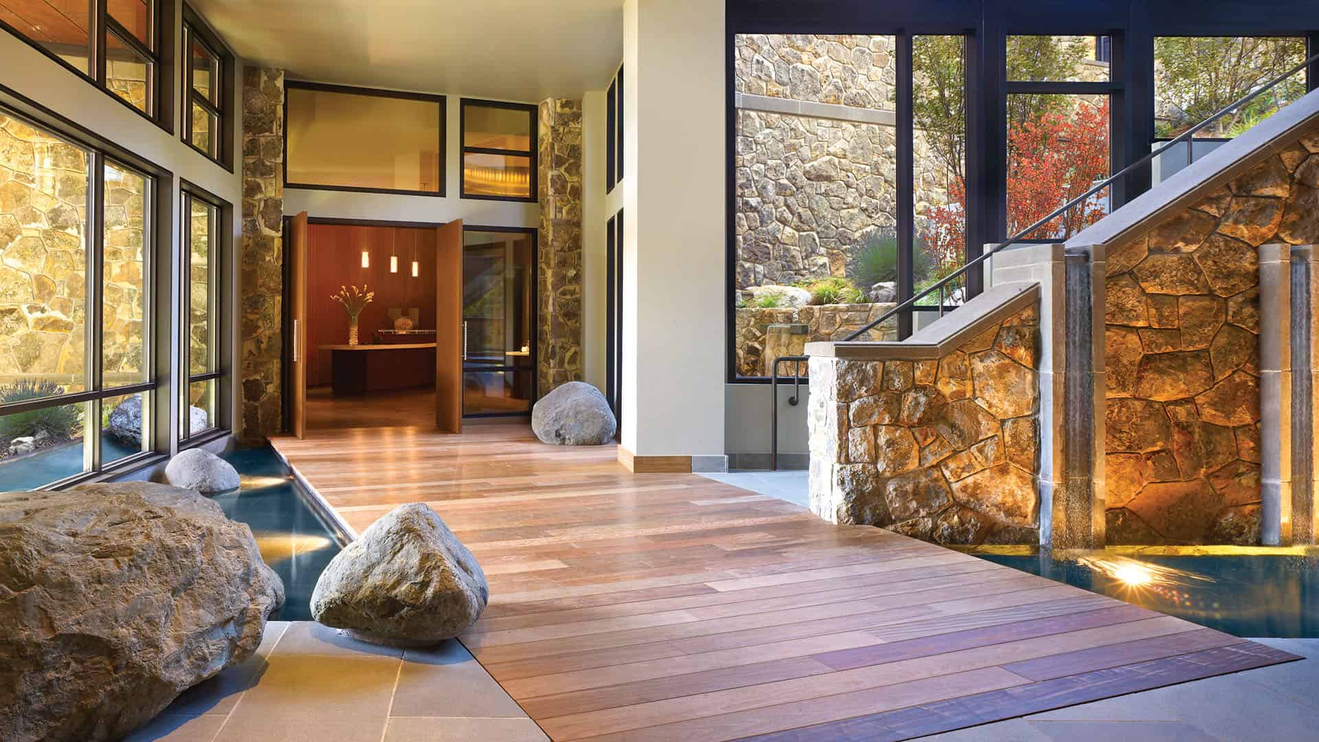 Entrance To The Allison Spa