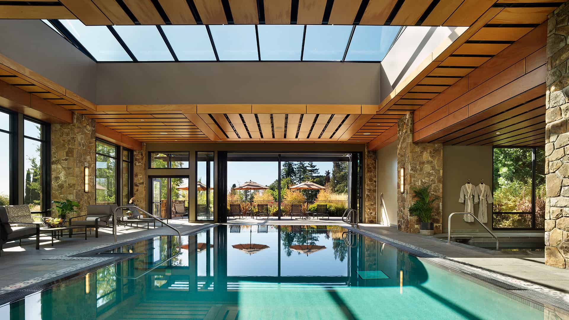 The Allison pool and sun terrace.