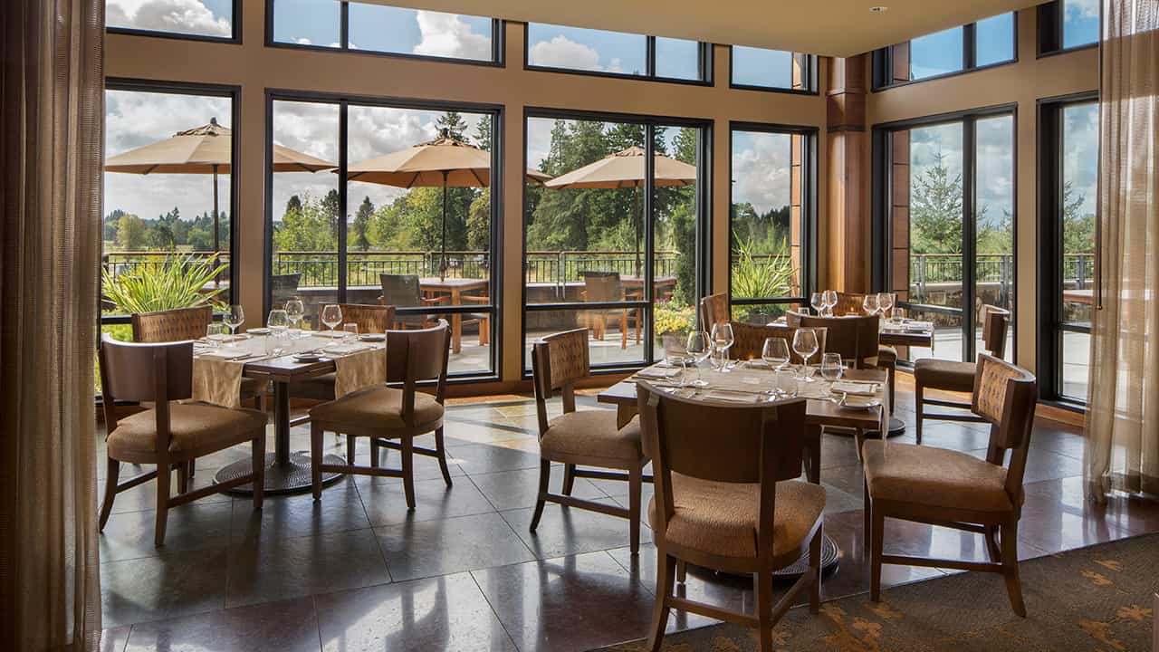 The Jory, the signature restaurant at The Allison Inn & Spa in Newberg, Oregon