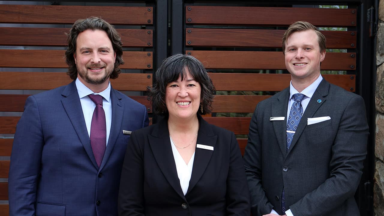 Wine Director Elaine Heide and Sommelier Team at JORY